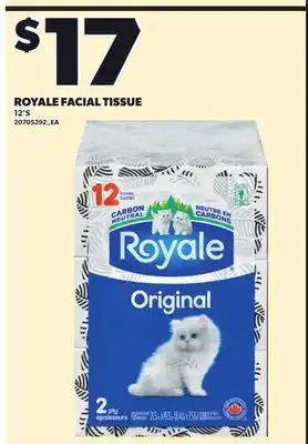 Independent City Market ROYALE FACIAL TISSUE, 12' S offer