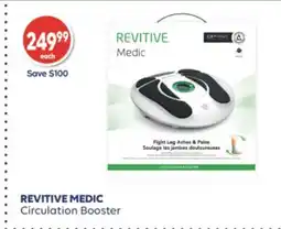 Wellwise by Shoppers REVITIVE MEDIC Circulation Booster offer