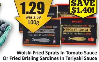 Starsky Wolski Fried Sprats In Tomato Sauce Or Fried Brisling Sardines In Teriyaki Sauce offer