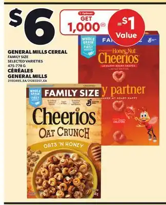 Independent City Market GENERAL MILLS CEREAL, 475-778 G offer