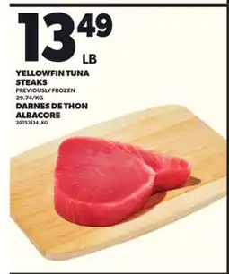 Independent City Market YELLOWFIN TUNA STEAKS offer