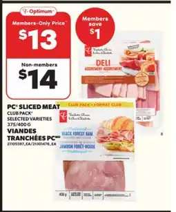 Independent City Market PC SLICED MEAT, 375/400 G offer