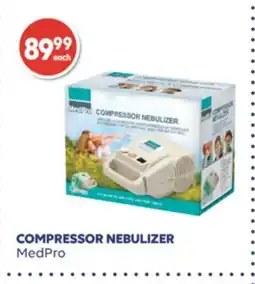 Wellwise by Shoppers MedPro COMPRESSOR NEBULIZER offer