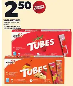 Independent City Market YOPLAIT TUBES, 8X56 G offer