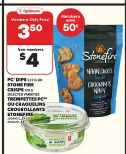 Independent City Market PC DIPS 227 G OR STONE FIRE 170 G offer