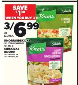 Independent City Market KNORR SIDEKICKS, 121-153 G SIDEKICKS KNORR offer