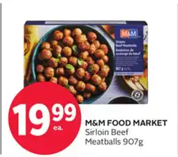 Rexall M & M FOOD MARKET Sirloin Beef Meatballs offer