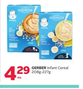 Rexall GERBER Infant Cereal offer