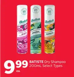 Rexall BATISTE Dry Shampoo offer