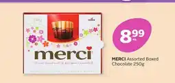 Rexall MERCI Assorted Boxed Chocolate offer