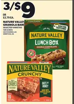 Independent City Market NATURE VALLEY GRANOLA BARS, 120-230 G offer