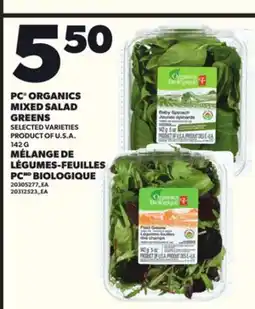 Independent City Market PC ORGANICS MIXED SALAD GREENS, 142 G offer