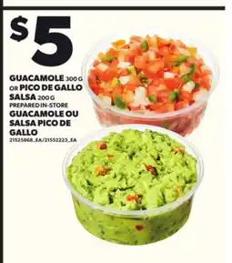 Independent City Market GUACAMOLE, 300G OR PICO DE GALLO SALSA, 200G offer