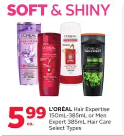 Rexall L' ORÉAL Hair Expertise 150mL-385mL or Men Expert 385mL Hair Care offer