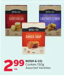 Rexall NOSH & CO. Cookies offer