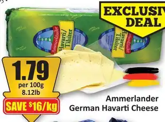 Starsky Ammerlander German Havarti Cheese offer