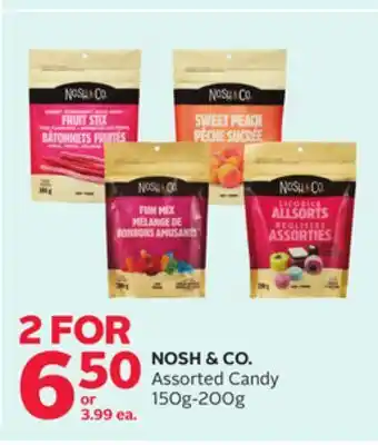 Rexall NOSH & CO. Assorted Candy offer