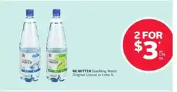 Rexall BE BETTER Sparkling Water offer