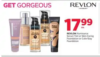 Rexall REVLON Illuminance Serum Tint or Skin-Caring Foundation or ColorStay Foundation offer