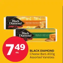 Rexall BLACK DIAMOND Cheese Bars offer