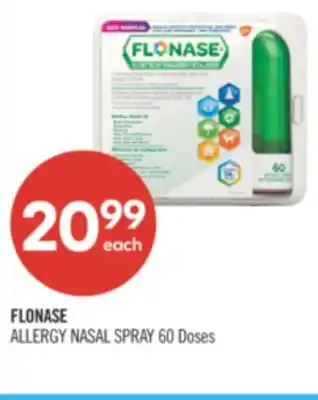 Shoppers Drug Mart FLONASE ALLERGY NASAL SPRAY 60 Doses offer