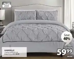 JYSK GABRIELLE 3-piece comforter set offer