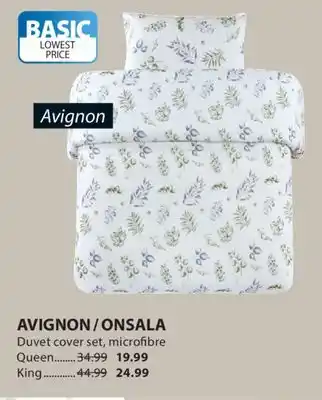 JYSK AVIGNON Duvet cover set Twin offer