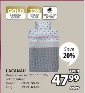 JYSK LACANAU Duvet cover set offer