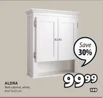 JYSK ALDRA Wall cabinet, white offer