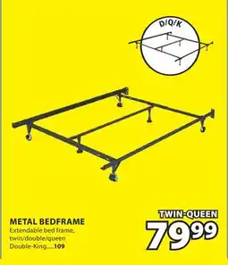 JYSK METAL BEDFRAME Extendable bed frame offer