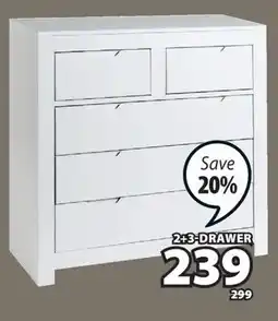 JYSK HULL Dresser, matte finish, white or light grey offer