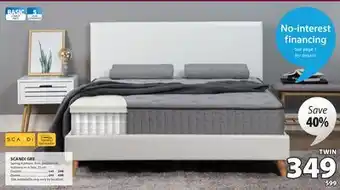 JYSK SCANDI GRE Spring mattress offer