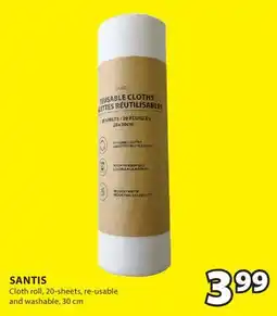 JYSK SANTIS Cloth roll offer