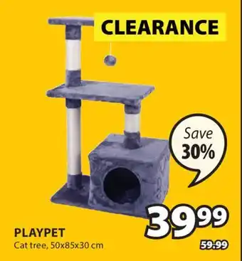 JYSK PLAYPET Cat tree offer