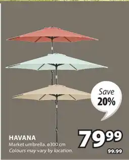 JYSK HAVANA Market umbrella offer