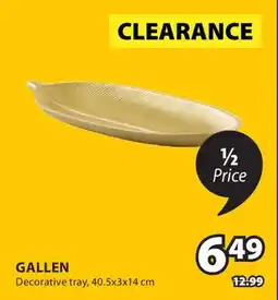 JYSK GALLEN Decorative tray offer