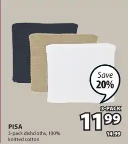 JYSK PISA 3-pack offer