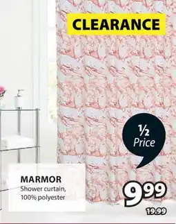 JYSK MARMOR Shower curtain offer