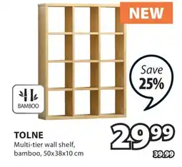 JYSK TOLNE Multi-tier wall shelf offer