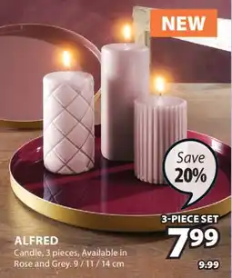 JYSK ALFRED Candle offer