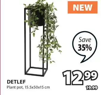 JYSK DETLEF Plant pot offer