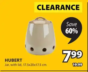 JYSK HUBERT Jar offer