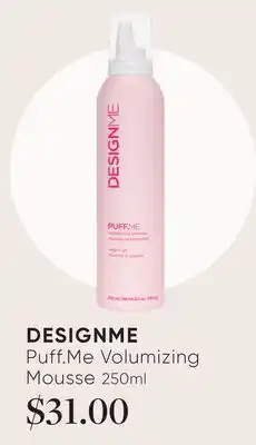 Chatters Salon DESIGNME Puff. Me Volumizing Mousse offer