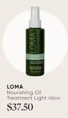 Chatters Salon LOMA Nourishing Oil Treatment Light offer