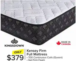 Leon's Kingsdown - Kensey Firm Full Mattress offer