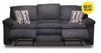 Leon's Tosh Reclining Sofa-Pewter offer