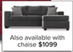 Leon's Fava Chaise Sofa - Grey offer