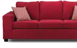 Leon's Fava Sofa - Red offer