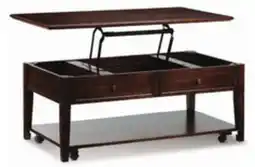 Leon's Coventry 48 Lift-Top Coffee Table - Walnut offer