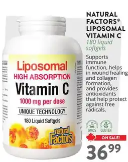 Ki Nature & Santé NATURAL FACTORS LIPOSOMAL VITAMIN C offer